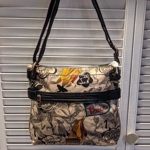 Sakroots Flat Crossbody Bag.